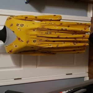 Old Navy Floral Long Sleeve Dress Size XL